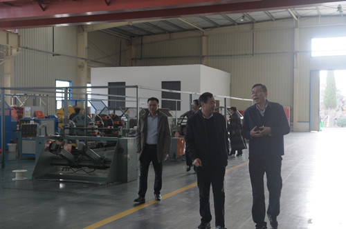 省發(fā)改委領(lǐng)導(dǎo)一行蒞臨公司考察